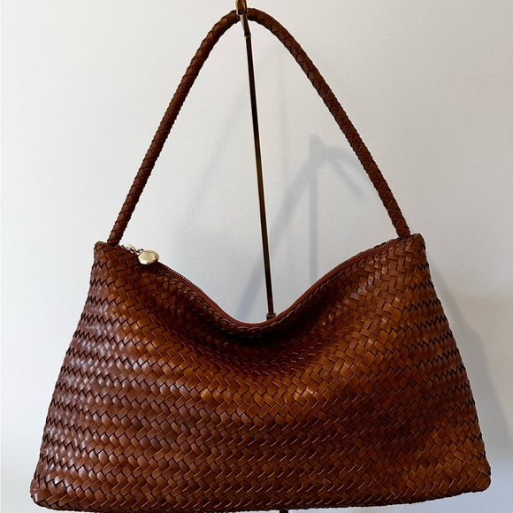 Madewell signature Woven Leather Shoulder Bag in Brown leather - Picture 3 of 10